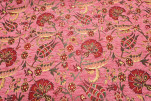Upholstery Fabric, Turkish Fabric By the Meter, By the Yard, Pale Pink Carnation Pattern Jacquard Chenille Upholstery Fabric Upholstery Fabric, Turkish Fabric By the Meter, By the Yard, Pale Pink Carnation Pattern Jacquard Chenille Upholstery Fabric
