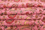 Upholstery Fabric, Turkish Fabric By the Meter, By the Yard, Pale Pink Carnation Pattern Jacquard Chenille Upholstery Fabric Upholstery Fabric, Turkish Fabric By the Meter, By the Yard, Pale Pink Carnation Pattern Jacquard Chenille Upholstery Fabric