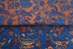 Upholstery Fabric, Turkish Fabric By the Meter, By the Yard, Navy Blue Carnation Pattern Jacquard Chenille Upholstery Fabric Upholstery Fabric, Turkish Fabric By the Meter, By the Yard, Navy Blue Carnation Pattern Jacquard Chenille Upholstery Fabric