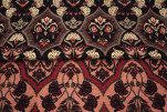 Upholstery Fabric, Turkish Fabric By the Meter, By the Yard, Black Carnation Pattern Jacquard Chenille Upholstery Fabric, Turkish Fabric By the Meter, By the Yard, Black Carnation Pattern Jacquard Chenille