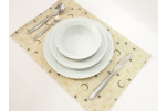 Place Mats, able Linens 12x18,Beige Arabian Night Pattern Turkish Fabric Table Mat, Table Decoration, Dining Placemats,Placemat Place Mats, able Linens 12x18,Beige Arabian Night Pattern Turkish Fabric Table Mat, Table Decoration, Dining Placemats,Placemat