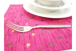 Place Mats, Table Linens 12x18, Mazenda Pink Arabian Night Pattern Turkish Fabric Table Mat, Table Decoration, Dining Placemats Place Mats, Table Linens 12x18, Mazenda Pink Arabian Night Pattern Turkish Fabric Table Mat, Table Decoration, Dining Placemats
