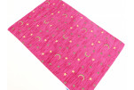 Place Mats, Table Linens 12x18, Mazenda Pink Arabian Night Pattern Turkish Fabric Table Mat, Table Decoration, Dining Placemats Place Mats, Table Linens 12x18, Mazenda Pink Arabian Night Pattern Turkish Fabric Table Mat, Table Decoration, Dining Placemats