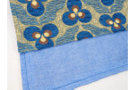 Place Mat,Table Linens 12x18,Navy Blue Tiger Eyes Pattern Turkish Fabric Table Mat, Table Decoration, Dining Placemat, Placemat Place Mat,Table Linens 12x18,Navy Blue Tiger Eyes Pattern Turkish Fabric Table Mat, Table Decoration, Dining Placemat, Placemat