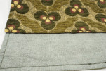 Place Mats, Table Linens 12x18, Moss Green Tiger Eyes Pattern Turkish Fabric Table Mat, Table Decoration, Kitchen Dining Linens Place Mats, Table Linens 12x18, Moss Green Tiger Eyes Pattern Turkish Fabric Table Mat, Table Decoration, Kitchen Dining Linens