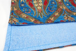 Place Mats, Table Linens 12x18, Navy Blue Morocco Pattern Turkish Fabric Table Mats, Table Decoration, Kitchen Dining Placemats Place Mats, Table Linens 12x18, Navy Blue Morocco Pattern Turkish Fabric Table Mats, Table Decoration, Kitchen Dining Placemats