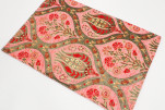 Place Mats, Table Linens 12x18, Pale Pink Morocco Pattern Turkish Fabric Table Mats, Table Decoration, Kitchen Dining Placemats Place Mats, Table Linens 12x18, Pale Pink Morocco Pattern Turkish Fabric Table Mats, Table Decoration, Kitchen Dining Placemats