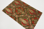 Place Mats, Table Linens 12x18, Moss Green Morocco Pattern Turkish Fabric Table Mat, Table Decoration, Kitchen Dining Placemats Place Mats, Table Linens 12x18, Moss Green Morocco Pattern Turkish Fabric Table Mat, Table Decoration, Kitchen Dining Placemats