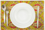 Place Mats,Table Linens 12x18,Pistachio Green Morocco Pattern Turkish Fabric Table Mat,Table Decoration,Kitchen Dining Placemat Place Mats,Table Linens 12x18,Pistachio Green Morocco Pattern Turkish Fabric Table Mat,Table Decoration,Kitchen Dining Placemat