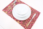 Place Mats, Table Linens 12x18, Pale Pink Carnation Pattern Turkish Fabric Table Mat, Table Decoration, Living, Kitchen, Dining Place Mats, Table Linens 12x18, Pale Pink Carnation Pattern Turkish Fabric Table Mat, Table Decoration, Living, Kitchen, Dining