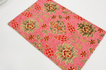 Place Mats, Table Linens 12x18, Pale Pink Topkapi Palace Tulip Pattern Turkish Fabric Table Mat, Table Kitchen Dining Placemats Place Mats, Table Linens 12x18, Pale Pink Topkapi Palace Tulip Pattern Turkish Fabric Table Mat, Table Kitchen Dining Placemats