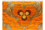 Upholstery Fabric, Turkish Fabric By the Meter, By the Yard, Orange Tiger Eye Pattern Chenille Upholstery Fabric Upholstery Fabric, Turkish Fabric By the Meter, By the Yard, Orange Tiger Eye Pattern Chenille Upholstery Fabric
