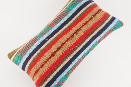 Kilim Pillow, ID 229, Kilim Pillow 12x20, Lumber Pillow, Turkish Kilim Pillow, Decorative Pillow, Kilim Pillow