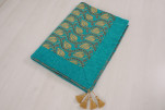 Turkish Bedspread, Twin Size Jacquard Bed Cover, 6'6X4'6, Turquoise Blue Water Line Tulip Pattern Fabric Decorative Cover Turkish Bedspread, Twin Size Jacquard Bed Cover, 6'6X4'6, Turquoise Blue Water Line Tulip Pattern Fabric Decorative Cover