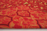 Turkish Bedspread, Twin Size Bed Cover, 6'6X4'6, Red Turkish Carnation Pattern Fabric Decorative Cover, Throw Blanket Turkish Bedspread, Twin Size Bed Cover, 6'6X4'6, Red Turkish Carnation Pattern Fabric Decorative Cover, Throw Blanket