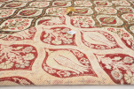 Turkish Bedspread, Twin Size Bed Cover, 6'6X4'6, Beige Morocco Pattern Fabric Decorative Cover, Decorative Sofa and Bed Cover Turkish Bedspread, Twin Size Bed Cover, 6'6X4'6, Beige Morocco Pattern Fabric Decorative Cover, Decorative Sofa and Bed Cover