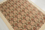 Turkish Bedspread, Twin Size Bed Cover, 6'6X4'6, Beige Morocco Pattern Fabric Decorative Cover, Decorative Sofa and Bed Cover Turkish Bedspread, Twin Size Bed Cover, 6'6X4'6, Beige Morocco Pattern Fabric Decorative Cover, Decorative Sofa and Bed Cover