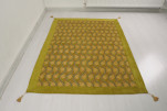 Turkish Bedspread, Twin Size Jacquard Bed Cover, 6'6X4'6, Pistachio Green Water Line Tulip Pattern Fabric Decorative Cover Turkish Bedspread, Twin Size Jacquard Bed Cover, 6'6X4'6, Pistachio Green Water Line Tulip Pattern Fabric Decorative Cover