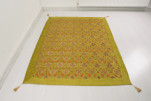 Turkish Bedspread, Twin Size Bed Cover, 6'6X4'6, Pistachio Green Topkapi Palace Tulip Pattern Fabric Decorative Cover Blanket Turkish Bedspread, Twin Size Bed Cover, 6'6X4'6, Pistachio Green Topkapi Palace Tulip Pattern Fabric Decorative Cover Blanket