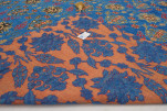 Turkish Bedspread, Twin Size Bed Cover, 6'6X4'6, Navy Blue Topkapi Palace Tulip Pattern Fabric Decorative Cover Blanket Turkish Bedspread, Twin Size Bed Cover, 6'6X4'6, Navy Blue Topkapi Palace Tulip Pattern Fabric Decorative Cover Blanket