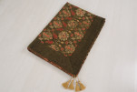 Turkish Bedspread, Twin Size Bed Cover, 6'6X4'6, Moss Green Topkapi Palace Tulip Pattern Fabric Decorative Cover Blanket Turkish Bedspread, Twin Size Bed Cover, 6'6X4'6, Moss Green Topkapi Palace Tulip Pattern Fabric Decorative Cover Blanket