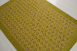 Turkish Bedspread, Twin Size Bed Cover, 6'6X4'6, Pistachio Green Tiger Eyes Pattern Fabric Decorative Cover Blanket, Dining room Turkish Bedspread, Twin Size Bed Cover, 6'6X4'6, Pistachio Green Tiger Eyes Pattern Fabric Decorative Cover Blanket, Dining room