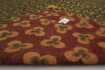 Turkish Bedspread, Twin Size Bed Cover, 6'6X4'6, Moss Green Tiger Eyes Pattern Fabric Decorative Cover Blanket, Dining room Turkish Bedspread, Twin Size Bed Cover, 6'6X4'6, Moss Green Tiger Eyes Pattern Fabric Decorative Cover Blanket, Dining room