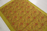 Turkish Bedspread, Twin Size Bed Cover, 6'6X4'6, Pistachio Green Caucasus Carnation Pattern Fabric Decorative Cover, Sofa Cover Turkish Bedspread, Twin Size Bed Cover, 6'6X4'6, Pistachio Green Caucasus Carnation Pattern Fabric Decorative Cover, Sofa Cover