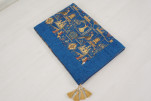 Turkish Bedspread, Twin Size Bed Cover, 6'6X4'6, Navy Blue Turkish Dream Pattern Fabric Decorative Cover, Sofa Cover,Table Cloth Turkish Bedspread, Twin Size Bed Cover, 6'6X4'6, Navy Blue Turkish Dream Pattern Fabric Decorative Cover, Sofa Cover,Table Cloth