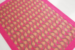 Turkish Bedspread, Twin Size Bed Cover, 6'6X4'6, Mazenda Pink Water Line Tulip Pattern Fabric Decorative Cover, Sofa Cover Turkish Bedspread, Twin Size Bed Cover, 6'6X4'6, Mazenda Pink Water Line Tulip Pattern Fabric Decorative Cover, Sofa Cover