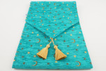 Table Runner,Turquoise Blue Arabian Night Pattern Turkish Chenille Table Runner,Bohemian Fabric,Table Linen,Dining Table Runner Table Runner,Turquoise Blue Arabian Night Pattern Turkish Chenille Table Runner,Bohemian Fabric,Table Linen,Dining Table Runner