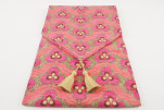 Table Runner, Mazenda Pink Tiger Eyes Pattern Turkish Chenille Fabric Table Linens, Turkish Table Runner, Dining Table Runner Table Runner, Mazenda Pink Tiger Eyes Pattern Turkish Chenille Fabric Table Linens, Turkish Table Runner, Dining Table Runner