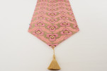 Table Runner,Pale Pink Tiger Eyes Pattern Turkish Chenille Fabric Table Linens, Table Linens, Turkish Table Runner, Table Runner Table Runner,Pale Pink Tiger Eyes Pattern Turkish Chenille Fabric Table Linens, Table Linens, Turkish Table Runner, Table Runner