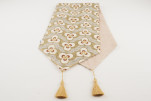 Table Runner,Beige Tiger Eyes Pattern Turkish Chenille Fabric Table Linens,Table Linens,Turkish Table Runner,Dining Table Runner Table Runner,Beige Tiger Eyes Pattern Turkish Chenille Fabric Table Linens,Table Linens,Turkish Table Runner,Dining Table Runner