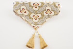 Table Runner,Beige Tiger Eyes Pattern Turkish Chenille Fabric Table Linens,Table Linens,Turkish Table Runner,Dining Table Runner Table Runner,Beige Tiger Eyes Pattern Turkish Chenille Fabric Table Linens,Table Linens,Turkish Table Runner,Dining Table Runner