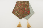 Table Runner, Moss Green Morocco Pattern Turkish Chenille Fabric Table Linens, Turkish Table Runner, Turkish Table Runner Dining Table Runner, Moss Green Morocco Pattern Turkish Chenille Fabric Table Linens, Turkish Table Runner, Turkish Table Runner Dining