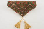 Table Runner, Moss Green Morocco Pattern Turkish Chenille Fabric Table Linens, Turkish Table Runner, Turkish Table Runner Dining Table Runner, Moss Green Morocco Pattern Turkish Chenille Fabric Table Linens, Turkish Table Runner, Turkish Table Runner Dining