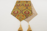 Table Runner, Pistachio Green Morocco Pattern Turkish Chenille Fabric Table Linens, Turkish Table Runner, Turkish Table Linens Table Runner, Pistachio Green Morocco Pattern Turkish Chenille Fabric Table Linens, Turkish Table Runner, Turkish Table Linens