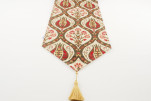 Table Runner,Beige Morocco Pattern Turkish Chenille Fabric Table Linens,Turkish Table Runner, Turkish Table Linens,Dining Runner Table Runner,Beige Morocco Pattern Turkish Chenille Fabric Table Linens,Turkish Table Runner, Turkish Table Linens,Dining Runner