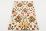 Table Runner, Beige Topkapi Palace Tulip Pattern Turkish Chenille Fabric Table Runner, Fabric Table Linens, Turkish Table Runner Table Runner, Beige Topkapi Palace Tulip Pattern Turkish Chenille Fabric Table Runner, Fabric Table Linens, Turkish Table Runner
