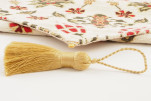 Table Runner, Beige Topkapi Palace Tulip Pattern Turkish Chenille Fabric Table Runner, Fabric Table Linens, Turkish Table Runner Table Runner, Beige Topkapi Palace Tulip Pattern Turkish Chenille Fabric Table Runner, Fabric Table Linens, Turkish Table Runner