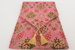Table Runner, Pale Pink Topkapi Palace Tulip Pattern Turkish Chenille Fabric Table Runner, Fabric Table Linens, Table Runner Table Runner, Pale Pink Topkapi Palace Tulip Pattern Turkish Chenille Fabric Table Runner, Fabric Table Linens, Table Runner