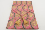 Table Runner, Pale Pink Water Line Tulip Pattern Turkish Chenille Fabric Table Runner, Fabric Table Linens, Turkish Table Runner Table Runner, Pale Pink Water Line Tulip Pattern Turkish Chenille Fabric Table Runner, Fabric Table Linens, Turkish Table Runner