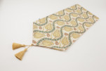 Table Runner,Beige Water Line Tulip Pattern Turkish Chenille Fabric Table Runner,Fabric Table Linen,Turkish Table Runner Table Runner,Beige Water Line Tulip Pattern Turkish Chenille Fabric Table Runner,Fabric Table Linen,Turkish Table Runner