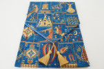 Table Runner,Navy Blue Turkish Dream Pattern Turkish Chenille Fabric Table Runner,Fabric Table Linen,Turkish Dining Table Runner Table Runner,Navy Blue Turkish Dream Pattern Turkish Chenille Fabric Table Runner,Fabric Table Linen,Turkish Dining Table Runner