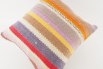 Kilim Pillow, ID 538, Kilim Pillow 16x16, Turkish Kilim Pillow, Fabric Kilim Pillows, Kilim Pillow Cover, Decorative Pillows