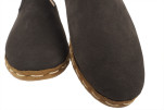 Mens Leather Shoes,Dark Gray Nubuck Genuine Leather Mens Shoe, Mens Grounding Shoes, Men Loafer Shoes, Flat Shoes, Mens Slip Ons Mens Leather Shoes,Dark Gray Nubuck Genuine Leather Mens Shoe, Mens Grounding Shoes, Men Loafer Shoes, Flat Shoes, Mens Slip Ons