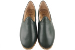 Womens Leather Shoes, Viridian Green Womens Genuine Leather Shoes,Handmade Womens Grounding Shoes,Womens Loafer Shoes,Flat Shoes Womens Leather Shoes, Viridian Green Womens Genuine Leather Shoes,Handmade Womens Grounding Shoes,Womens Loafer Shoes,Flat Shoes