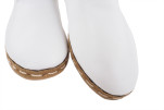 Womens Leather Shoes, White Womens Genuine Leather Shoes, Handmade Womens Grounding Shoes, Womens Loafer Shoes,Flat Summer Shoes Womens Leather Shoes, White Womens Genuine Leather Shoes, Handmade Womens Grounding Shoes, Womens Loafer Shoes,Flat Summer Shoes