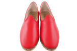 Mens Leather Shoes, Red Genuine Leather Mens Shoe, Grounding Shoes,Zero Drop Shoes, Loafer Shoes,Flat Summer Shoes,Mens Slip Ons Mens Leather Shoes, Red Genuine Leather Mens Shoe, Grounding Shoes,Zero Drop Shoes, Loafer Shoes,Flat Summer Shoes,Mens Slip Ons